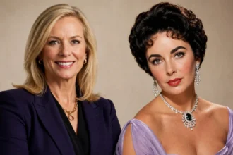 Karen Lynch and Elizabeth Taylor
