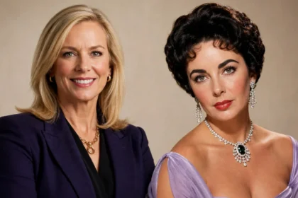 Karen Lynch and Elizabeth Taylor